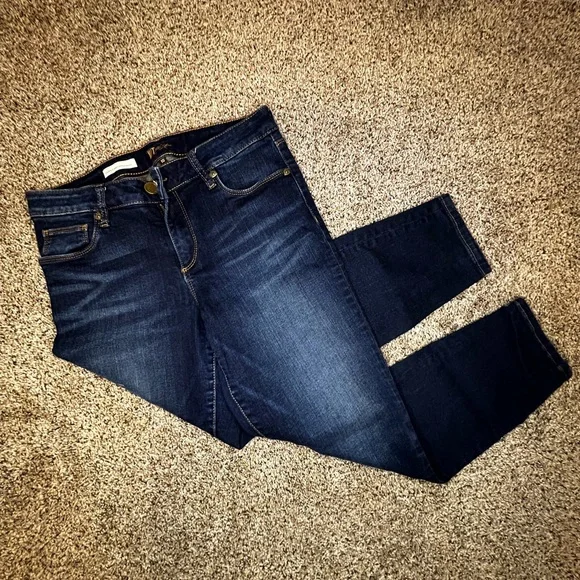 Kut From The Kloth Diana Kurvy Ankle Skinny Jeans – Women’s Size 10, Dark Wash - Picture 1 of 5